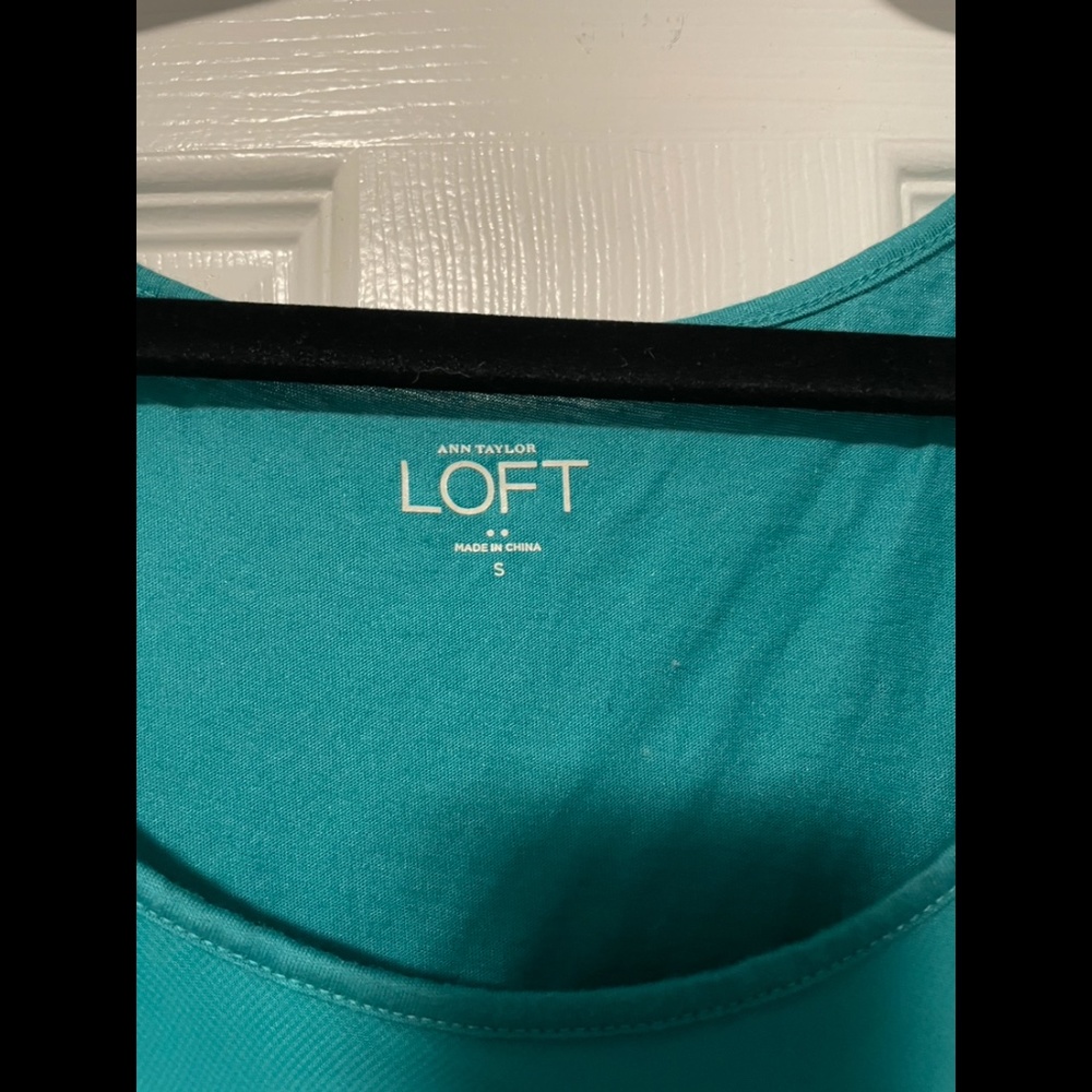 Teal Ruffle Shell - Picture 3 of 3